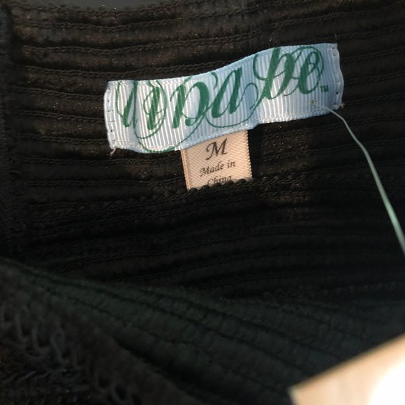 NWT! Francesca's High-Waisted Black A-Line Skirt - Picture 8 of 10